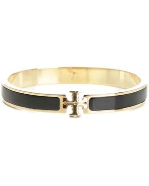 Tory Burch Kira Enamel-Detail Bracelet - White