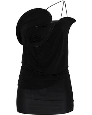 Christopher Esber Wave Coil Top - Zwart