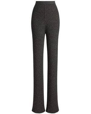 Ralph Lauren Pantalones Presling De Canalé - Negro