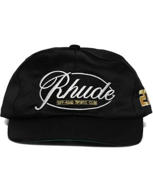 Rhude Sports Club Trucker Hat - Black