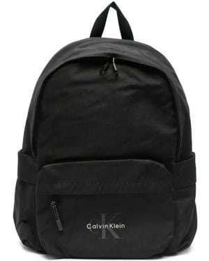 Calvin Klein Bold Round Backpack - Black
