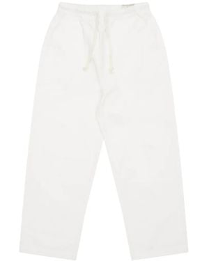 Officine Generale Buttoned Pocket Trousers - White