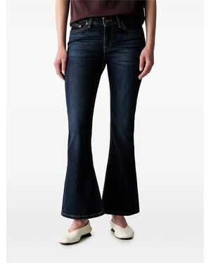 Levi's Jean À Effet Délavé - Bleu