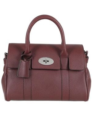 Mulberry Bayswater Satchel Bag - Purple