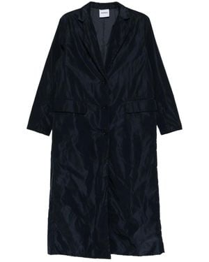 Aspesi Mantel Met Enkele Rij Knopen - Blauw