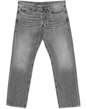 DIESEL Vaqueros Rectos Con Efecto Degradado - Gris