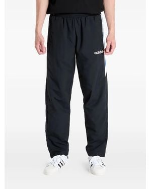 adidas Logo-Embroidered Track Pants - Black