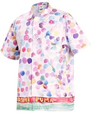 PUMA X Kidsuper Studios All-Over Print Shirt - Pink