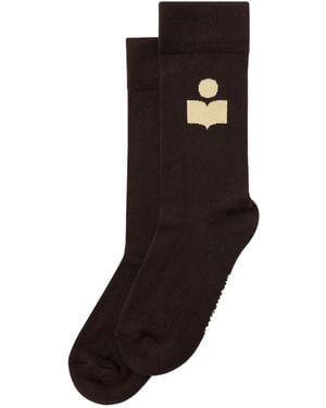 Isabel Marant Siloki Socks - Black