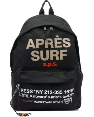 APRÈS SURF Rugzak Met Logoprint - Zwart