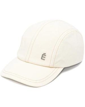 Etudes Studio Logo-Plaque Four-Panel Cap - Natural