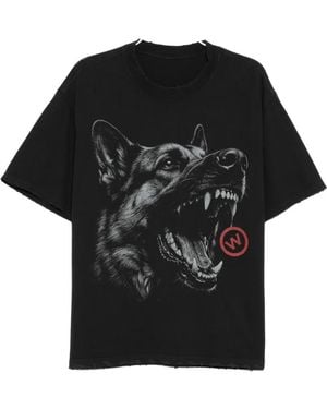 WARMAN Graphic T-Shirt - Black