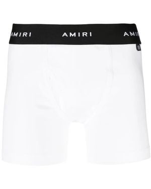 Amiri Boxer Con Banda Logo - Nero