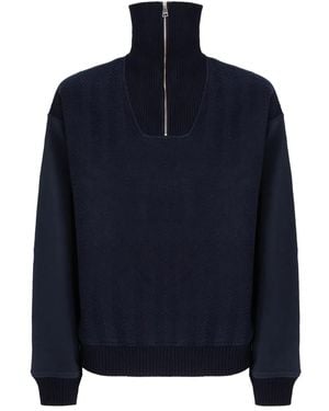 Missoni シェブロンニット セーター - ブルー