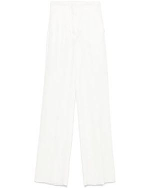 【Max Mara】Aversa リネンワイドパンツ Max Mara Aversa リネンワイドパンツ ホワイト | Lyst