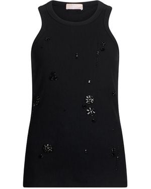 Liu Jo Canotta Con Decorazione - Nero