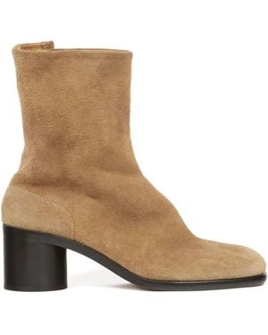 Maison Margiela Tabi スエード アンクルブーツ - ブラウン