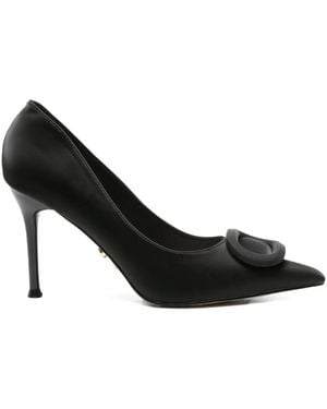 Twentyfourhaitch Pumps Mit Schnalle - Schwarz