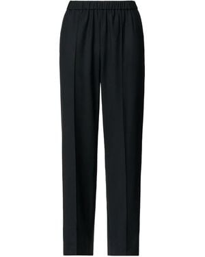 Fabiana Filippi Elasticated-Waistband Trousers - Black
