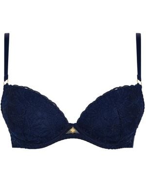 Aubade Secret Memories Plunge Bra - Blue