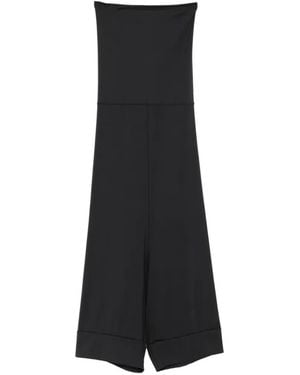 Junya Watanabe High Waist Drop Crotch Trousers - Black