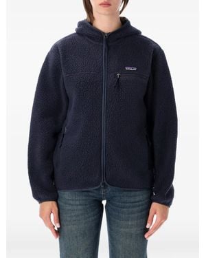 Patagonia Retro Pile Hoodie - Blue