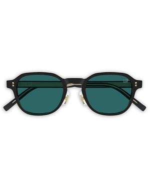 dunhill Round-Frame Sunglasses - Green