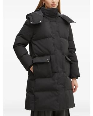 Guess Hooded Puffer Coat - Black