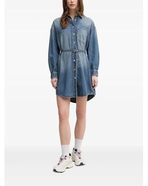 Joop! Denim Shirt Mini Dress - Blue