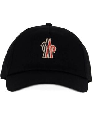 Moncler Bob À Logo Brodé - Black