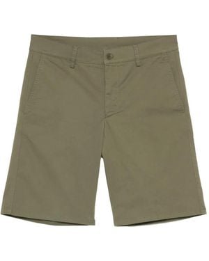 Aspesi Button Shorts - Green