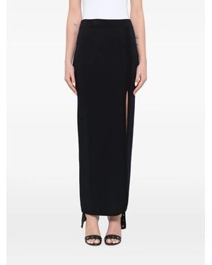 Neil Barrett Side-Slit Maxi Skirt - Black
