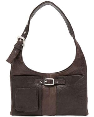 GIMAGUAS Mini Nicole Shoulder Bag - Brown