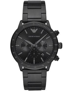 Emporio Armani Mario 43Mm - Black