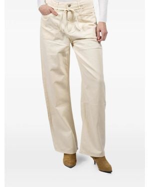 DL1961 Casie Drawstring Jeans - Natural