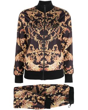 Philipp Plein バロックプリント トラックスーツ - ブラック