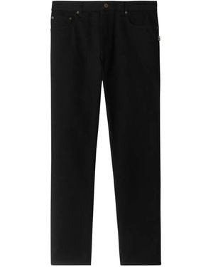 Burberry Slim-Cut Jeans - Black