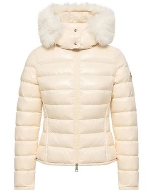 Moncler Quilted Jacket - Natural