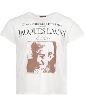 PRAYING Graphic-Print T-Shirt - White