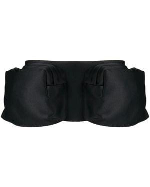 Miu Miu Patch Pocket Mini Skirt - Black