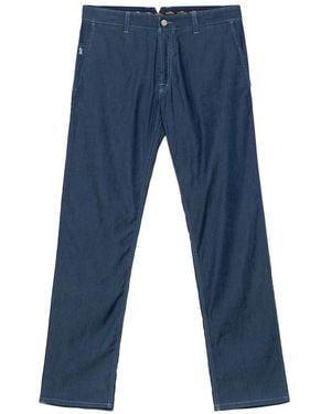 Stefano Ricci Logo-Patch Jeans - Blue