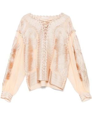 Ulla Johnson Blouse Harper - Neutre