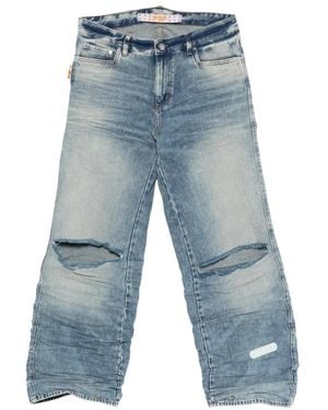 PDF Jean Rich Kid À Effet Usé - Blue