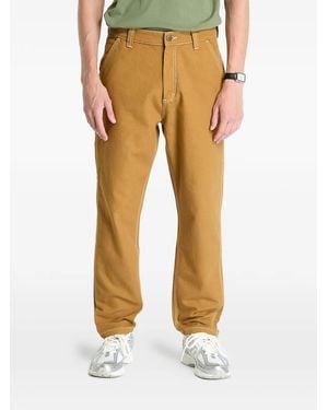 Lee Jeans Broek Met Contrasterende Stiksels - Geel