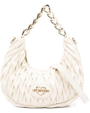 Love Moschino Tas Met Kettinghengsel - Naturel