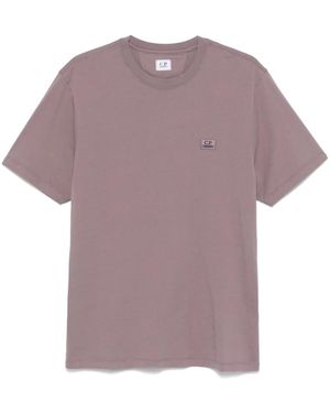 C.P. Company T-Shirt Con Applicazione - Viola