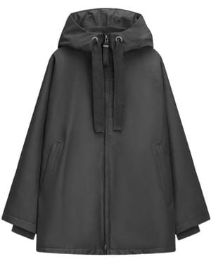 G Lab Pure Hooded Oversized Jacket - Black