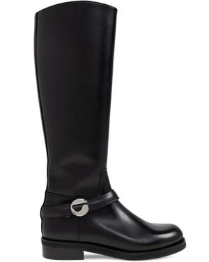 Coperni Buckle Strap Boots - Black