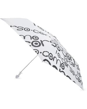 10 Corso Como Ombrello Con Logo - Bianco