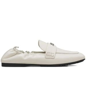 Marc Jacobs Slip-On Leather Loafers - White
